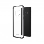 Moshi Vitros Case - силиконов (TPU) калъф за Samsung Galaxy S9 (сив-прозрачен) 1