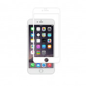 Moshi iVisor AG - обхващащо ръбовете матово защитно покритие за iPhone SE (2022), iPhone SE (2020), iPhone 8, iPhone 7, iPhone 6, iPhone 6S (бял) 2