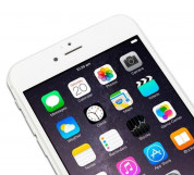 Moshi iVisor AG - обхващащо ръбовете матово защитно покритие за iPhone SE (2022), iPhone SE (2020), iPhone 8, iPhone 7, iPhone 6, iPhone 6S (бял) 4
