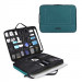Bagsmart Mar Vista Laptop Sleeve Organizer - водоустойчив калъф и органайзер за Macbook Pro 15 и лаптопи до 15 инча (син) 1
