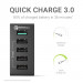 Green Cell 5 USB Quick Charger - захранване с 5 x USB изхода и Quick Charge 3.0 технология за бързо зареждане за мобилни телефони и таблети (черен) 2