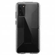 Speck Presidio Grip Case - удароустойчив хибриден кейс за Samsung Galaxy S20 Plus (прозрачен) 1