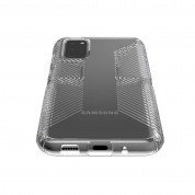 Speck Presidio Grip Case - удароустойчив хибриден кейс за Samsung Galaxy S20 (прозрачен) 3