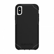 Griffin Survivor Strong Case for  iPhone XS, iPhone X - Black