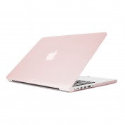 Moshi iGlaze Hard Case - предпазен кейс за MacBook Pro 13 Retina Display (модели от 2012 до 2015 година) (розов)