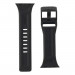 Urban Armor Gear Scout Strap - изключително здрава силиконова каишка за Apple Watch 38мм, 40мм, 41мм (черен) 5