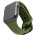 Urban Armor Gear Scout Strap - изключително здрава силиконова каишка за Apple Watch 42мм, 44мм, 45мм (зелен) 1