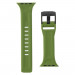 Urban Armor Gear Scout Strap - изключително здрава силиконова каишка за Apple Watch 42мм, 44мм, 45мм (зелен) 5
