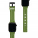 Urban Armor Gear Scout Strap - изключително здрава силиконова каишка за Apple Watch 42мм, 44мм, 45мм (зелен) 4