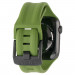 Urban Armor Gear Scout Strap - изключително здрава силиконова каишка за Apple Watch 42мм, 44мм, 45мм (зелен) 2