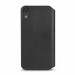 Moshi Overture Case - кожен/текстилен калъф, тип портфейл и поставка за iPhone XR (черен) 4