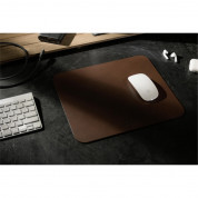 Nomad Mousepad Leather - дизайнерски кожен пад за мишка (кафяв) 4