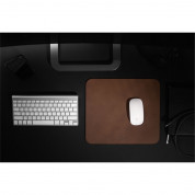 Nomad Mousepad Leather - дизайнерски кожен пад за мишка (кафяв) 3