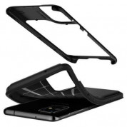 Spigen Hybrid NX Case - хибриден кейс с висока степен на защита за Samsung Galaxy S20 (черен) 3