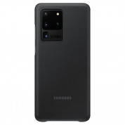 Samsung Clear View Cover EF-ZG988CB - оригинален кейс, през който виждате информация от дисплея за Samsung Galaxy S20 Ultra (черен) 1