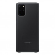 Samsung Clear View Cover EF-ZG985CB - оригинален кейс, през който виждате информация от дисплея за Samsung Galaxy S20 Plus (черен) 1