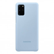 Samsung Clear View Cover EF-ZG985CL - оригинален кейс, през който виждате информация от дисплея за Samsung Galaxy S20 Plus (син) 1