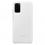 Samsung LED View Cover EF-NG985PW - оригинален калъф през който виждате информация от дисплея за Samsung Galaxy S20 Plus (бял) 1