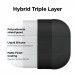 Elago Airpods Pro Liquid Hybrid Case - твърд силиконов кейс за Apple Airpods Pro (черен) 2