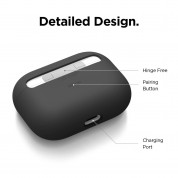 Elago Airpods Pro Liquid Hybrid Case - твърд силиконов кейс за Apple Airpods Pro (черен) 6