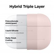 Elago Airpods Pro Liquid Hybrid Case - твърд силиконов кейс за Apple Airpods Pro (розов) 1
