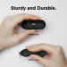 Elago Airpods Pro Liquid Hybrid Hang Case - твърд силиконов кейс с карабинер за Apple Airpods Pro (черен) 4