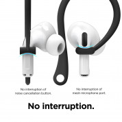 Elago AirPods Pro EarHooks - силиконови кукички за Apple AirPods Pro (черен) 4