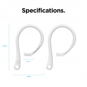 Elago AirPods Pro EarHooks - силиконови кукички за Apple AirPods Pro (бял) 6