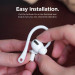 Elago AirPods Pro EarHooks - силиконови кукички за Apple AirPods Pro (бял) 6