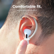 Elago AirPods Pro EarHooks - силиконови кукички за Apple AirPods Pro (бял) 3
