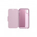 Tech21 Evo Wallet Kenley Case - кожен флип калъф с висока защита за iPhone XS, iPhone X (розов) 5