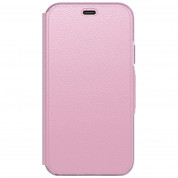 Tech21 Evo Wallet Kenley Case - кожен флип калъф с висока защита за iPhone XS, iPhone X (розов) 1