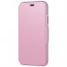 Tech21 Evo Wallet Kenley Case - кожен флип калъф с висока защита за iPhone XS, iPhone X (розов) 1