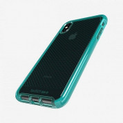 Tech21 Evo Check Case - хибриден кейс с висока защита за iPhone XS Max (син-прозрачен) 2