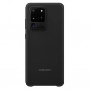 Samsung Silicone Cover Case EF-PG988TB for Samsung Galaxy S20 Ultra (black)