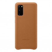 Samsung Leather Cover EF-VG980LAEGEU for Samsung Galaxy S20 (brown)