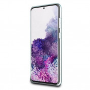 Guess Glitter 4G Circle Logo Case for Samsung Galaxy S20 Plus (light gray) 3