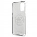 Guess Glitter 4G Circle Logo Case - дизайнерски кейс с висока защита за Samsung Galaxy S20 Plus (сив) 2