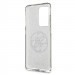 Guess Glitter 4G Circle Logo Case - дизайнерски кейс с висока защита за Samsung Galaxy S20 Ultra (сив) 3