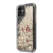 Guess Liquid Glitter Hearts Case for iPhone 11 (gold) 1