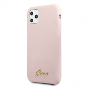 Guess Hard Silicone Case for iPhone 11 Pro (light pink) 1