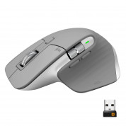 Logitech MX Master 3 Advanced Wireless Mouse - безжична мишка за PC и Mac (светлосив)