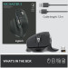 Logitech MX Master 3 Advanced Wireless Mouse - безжична мишка за PC и Mac (тъмносив) 8
