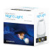 Omega LED Projector Night Light - нощна светлина със звезден проектор за деца (сив) 2