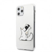 Karl Lagerfeld Choupette Fun Case - дизайнерски кейс с висока защита за Samsung Galaxy S20 (прозрачен) 1