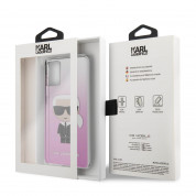 Karl Lagerfeld Iconic Gradient Case - дизайнерски кейс с висока защита за Samsung Galaxy S20 Plus (розов) 7