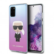 Karl Lagerfeld Iconic Gradient Case for Samsung Galaxy S20 Plus (pink)
