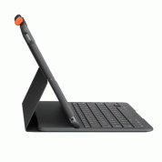 Logitech Slim Keyboard Folio - безжична клавиатура, кейс и поставка за iPad 7 (2019), iPad 8 (2020), iPad 9 (2021) (черен) 1
