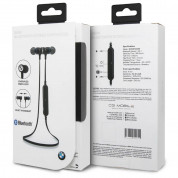 BMW Bluetooth Earphones - безжични блутут слушалки с микрофон за мобилни устройства (черен) 1