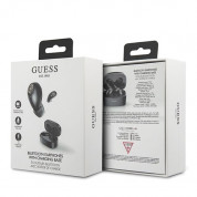 Guess TWS Bluetooth Earphones with Charging Case - безжични блутут слушалки с кейс за мобилни устройства (черен) 1